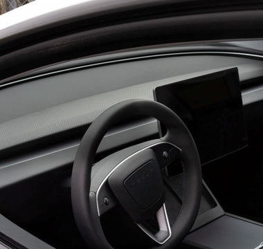 Interior of a Tesla Model 3 Highland