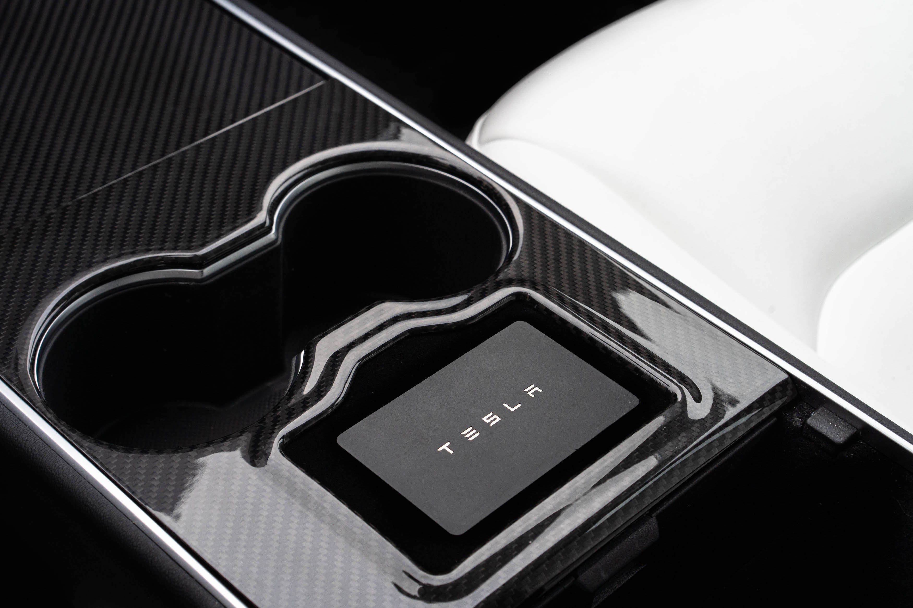 Tesla Model Y et 3 2021 panneaux noirs mats Console centrale tableau de  bord moulure